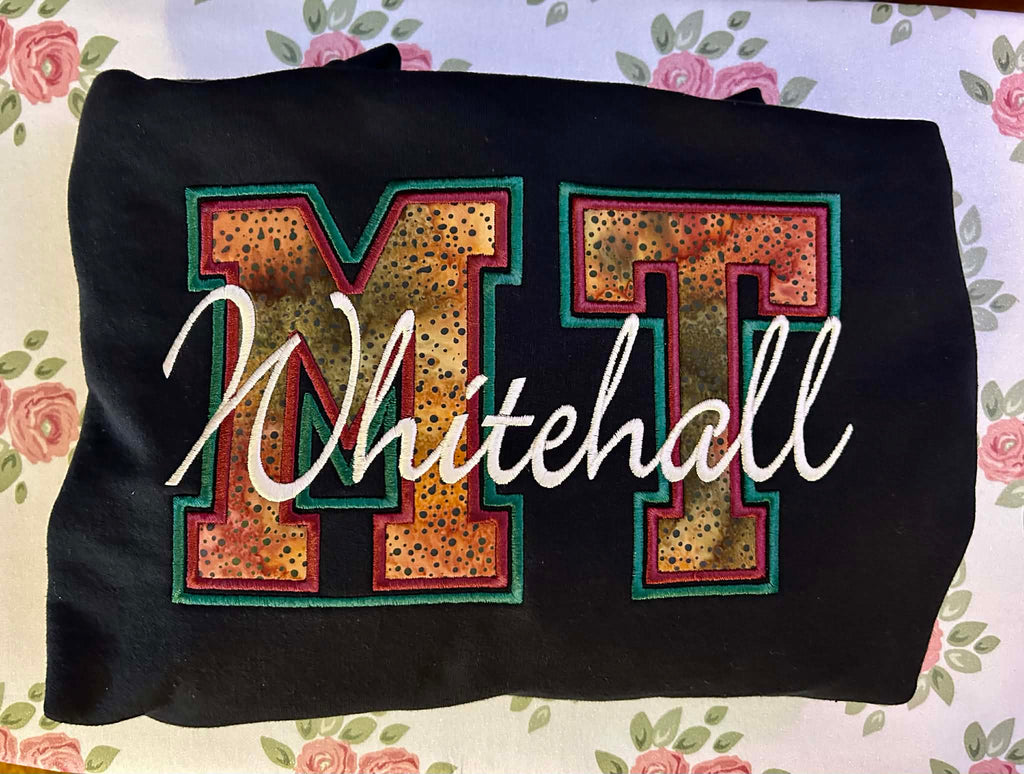 Montana Hometown Applique Hoodie
